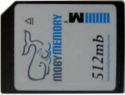 512MB MMC Memory card