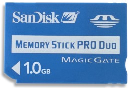 1GB Memory Stick Pro Duo Memory card
