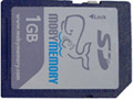 1GB Hi-Speed 150X SD MobyMemory card