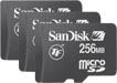 [10x] SanDisk 256B microSD TradePack [RETAIL]