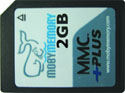 2GB MMCplus Memory card