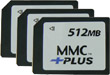 [3x] 512MB MMCplus TradePack [Retail]
