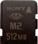 Sony 512MB Memory Stick Micro M2 Card