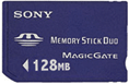 Sony 128MB Memory Stick Duo (without Adapter)