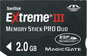 Sandisk 2GB Extreme III Memory Stick Pro Duo Card
