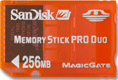 SanDisk 256MB Gaming Memory Stick Pro Duo (without MS Adapter)