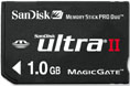 SanDisk UltraII 1GB High Speed Memory Stick PRO DUO Card