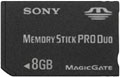 Sony 8GB Memory Stick PRO DUO card