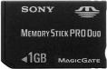 Sony 1GB Memory Stick PRO DUO card