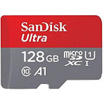 SanDisk Ultra 128GB microSDXC 100MB/s A1 U1 C10 + Adapter