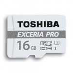 Toshiba Exceria Pro M401 16GB microSDHC 95MB/s U3 Class 10 Memory Card