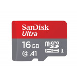 SanDisk Ultra 16GB microSDHC 98MB/s A1 U1 Class 10 + Adapter
