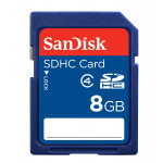 SanDisk 8GB SDHC Class 4 Memory Card