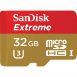 Sandisk Extreme MicroSDHC UHS-I + Adapter - (GOPRO) 32GB