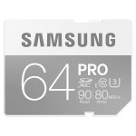 Samsung Pro 64GB SDXC UHS-I U3 90MB/s Memory Card