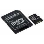 Kingston Canvas Select 64GB microSDXC 80MB/s C10 + Adapter