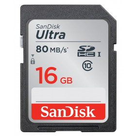 Sandisk Ultra SDHC UHS-I Card Class10 16GB 80MB/s