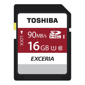 Toshiba Exceria N302 16GB SDHC 90MB/s UHS-I U3 Class 10 4K Memory Card
