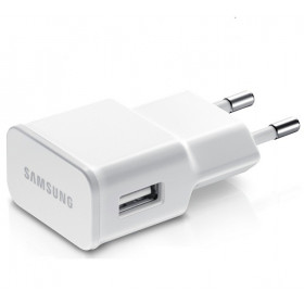 Samsung EU 2-Pin Galaxy S4 Charger Plug Head - White