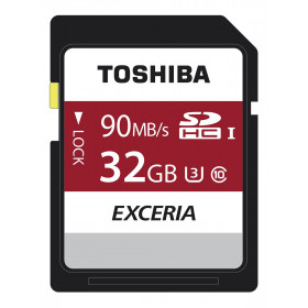 Toshiba Exceria N302 32GB SDHC 90MB/s UHS-I U3 Class 10 4K Memory Card