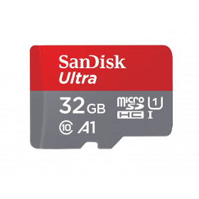 SanDisk Ultra 32GB microSDHC 98MB/s A1 U1 Class 10 + Adapter