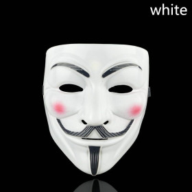 Anonymous V for Vendetta Mask - White