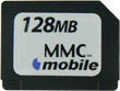 128MB MMCMobile RS DV (Dual Voltage) MMC card