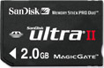 SanDisk UltraII 2GB High Speed Memory Stick PRO DUO Card